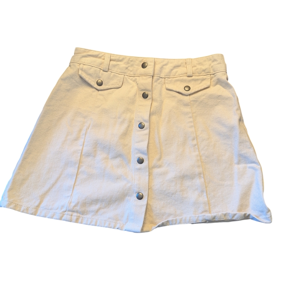 BDG By Urban Outfitters Cream Textured Fabric Apparel